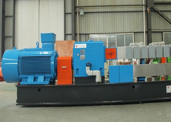 Full Intermeshing Plastic Twin Screw Extruder With Bilateral Symmetry Gearbox