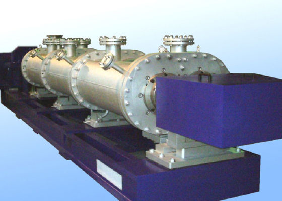 Harga bagus Rekayasa Kimia Kontra Putar Extruder Twin Screw Dengan Mixer Konsentrasi on line