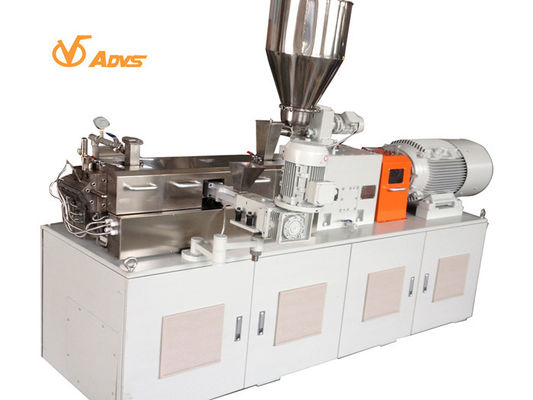 Harga bagus 32 - 60 L / D Lab Twin Screw Extruder Untuk Produksi Profil Skala Kecil on line