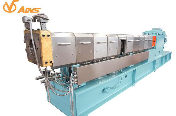 Harga bagus EVA Prefoam Granule Polymer Extruder Machine Output 500Kg / H 75mm Diameter Sekrup on line