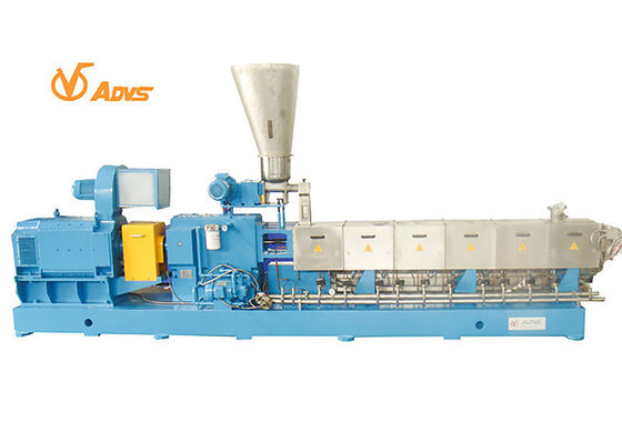 Harga bagus Mesin Extruder Polimer PP / PET / PVC Daur Ulang Model PZE65 sekrup ganda on line