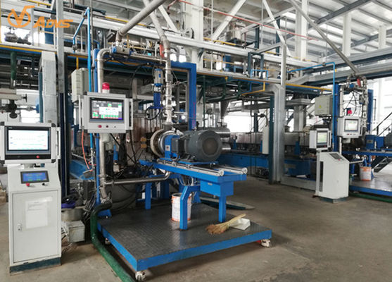Harga bagus 6000Kg / H Mesin Polimer Extruder Kustom Untuk PP Pelet Bawah Air on line