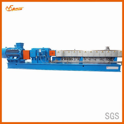 Harga bagus Mesin Extruder Sekrup 77mm PET+30% Karbon Hitam dengan Output 600kg/jam untuk Pemrosesan Efisiensi Tinggi on line