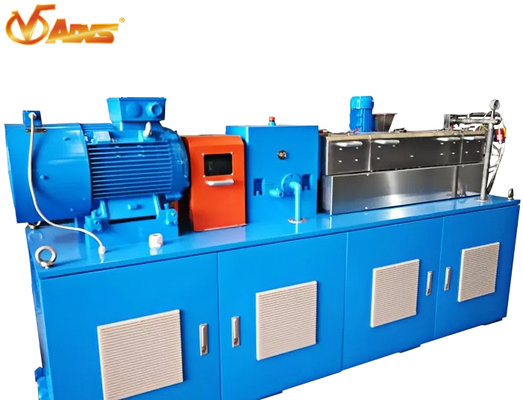 Harga bagus Laboratorium Ekstruder Sekrup Kembar 27mm Diameter sekrup 750 hingga 1500 rpm 18.5 hingga 37kw Motor Output Tinggi on line