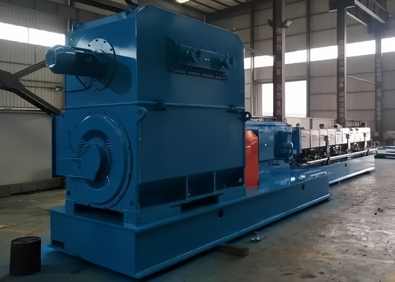 Harga bagus High Output Compounding Twin Screw Extruder 7200kg Per Jam Daya Motor 1500kW on line