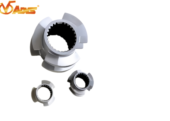 Harga bagus Leistritz Twin Screw Extruder Screw Elements Bagian Komposisi Modular on line