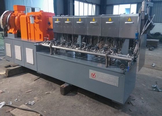 Good price Special Engineering Plastics PEEK Plastic Twin Screw Extruder with 40-2000kg/h Output and Side Feeder on line