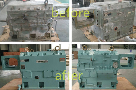 Good price Original Twin Screw Extruder Gearbox with 10:1 Speed Ratio 10000 Nm Torque and ≤60dB Noise Level on line