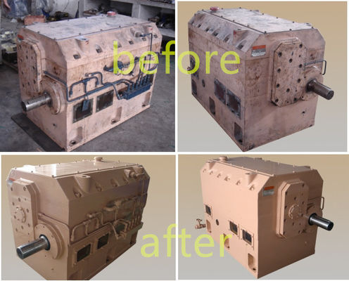 Good price Optimal Structure Twin Screw Extruder Gearbox with Output Speed 300-900rpm and Input Speed 750-1750rpm for High Torque Applications on line