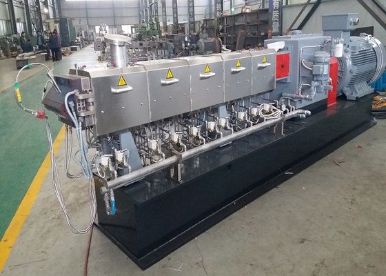 Good price Top-Rated Plastic Twin Screw Extruder L/d 36-48 for Output 40-2000kg/h and Bilateral Symmetry Gear Drive System on line