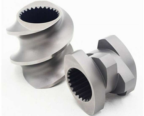 Harga bagus W6Cr5Mo4V2 Kneading Block Involute Spline Twin Screw Extruder Elements Segmen Sekrup on line