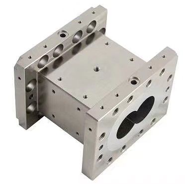 Good price Nitride Steel 38CrMoAla Mesin Ekstruder Bagian Koneksi Flange Melibatkan Spline on line