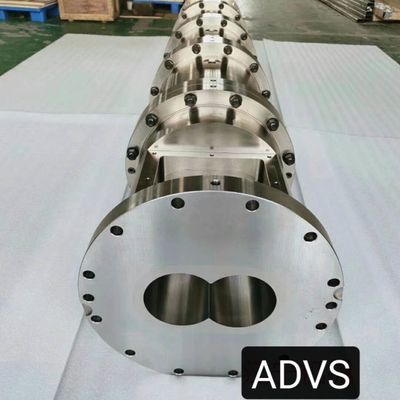 Good price 120mm Double Screw Extruder Machine Parts Barrel Diameter 120 Mm 40 D / L on line