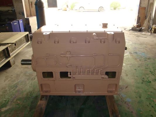 Good price Torsi 13,9 T / A³ Twin Screw Extruder Gearbox Bilateral Symmetry Gear Drive System on line