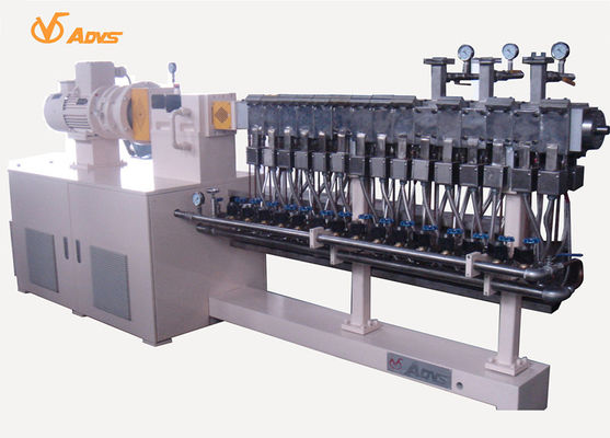 Good price 3 Phase Reactive Co Rotating Twin Screw Extruder Dengan Ventilasi Devolatilisasi on line