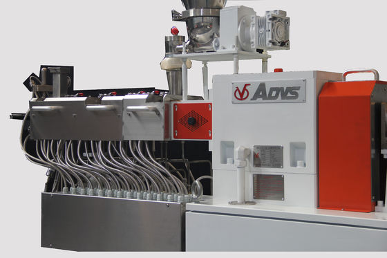 Harga bagus Extruder sekrup kembar laboratorium berkinerja tinggi dengan output 50kg/jam untuk pengkomposisi presisi on line