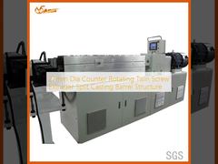 27mm Dia Counter Rotating Twin Screw Extruder Split Casting Barrel Struktur