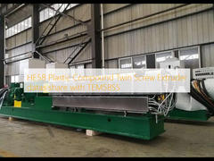 Data HE58 Plastic Compound Twin Screw Extruder dibagikan dengan TEM58SS