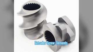 Elemen Sekrup Coperion Extruder Tahan Aus
